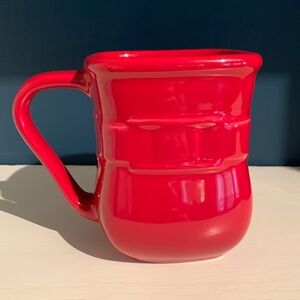 Longaberger Square Tomato Red Coffee Mug